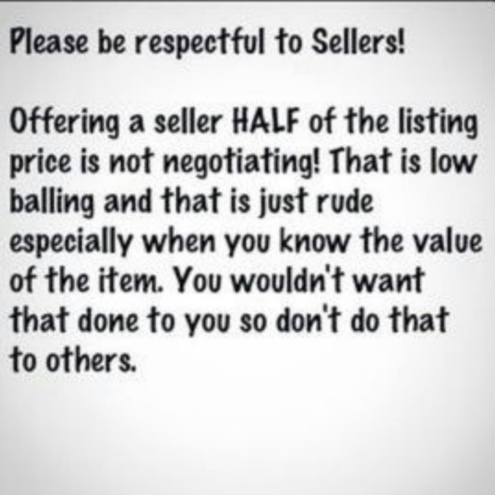 LOW BALLERS/ LOW BIDDERS